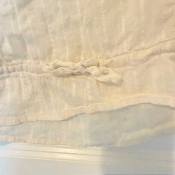 Girl Krazy Cream 100% Cotton Blouse - Picture 11 of 11